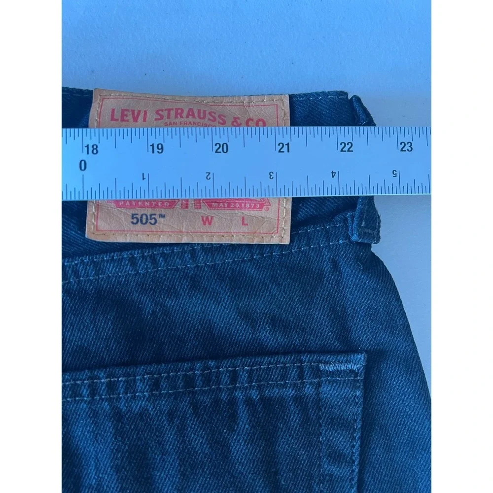 Levi's NEW 46x32 505 Regular Big & Tall Black Jeans NWT